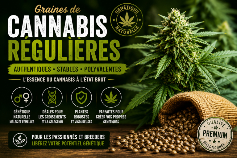 Graines de cannabis régulières